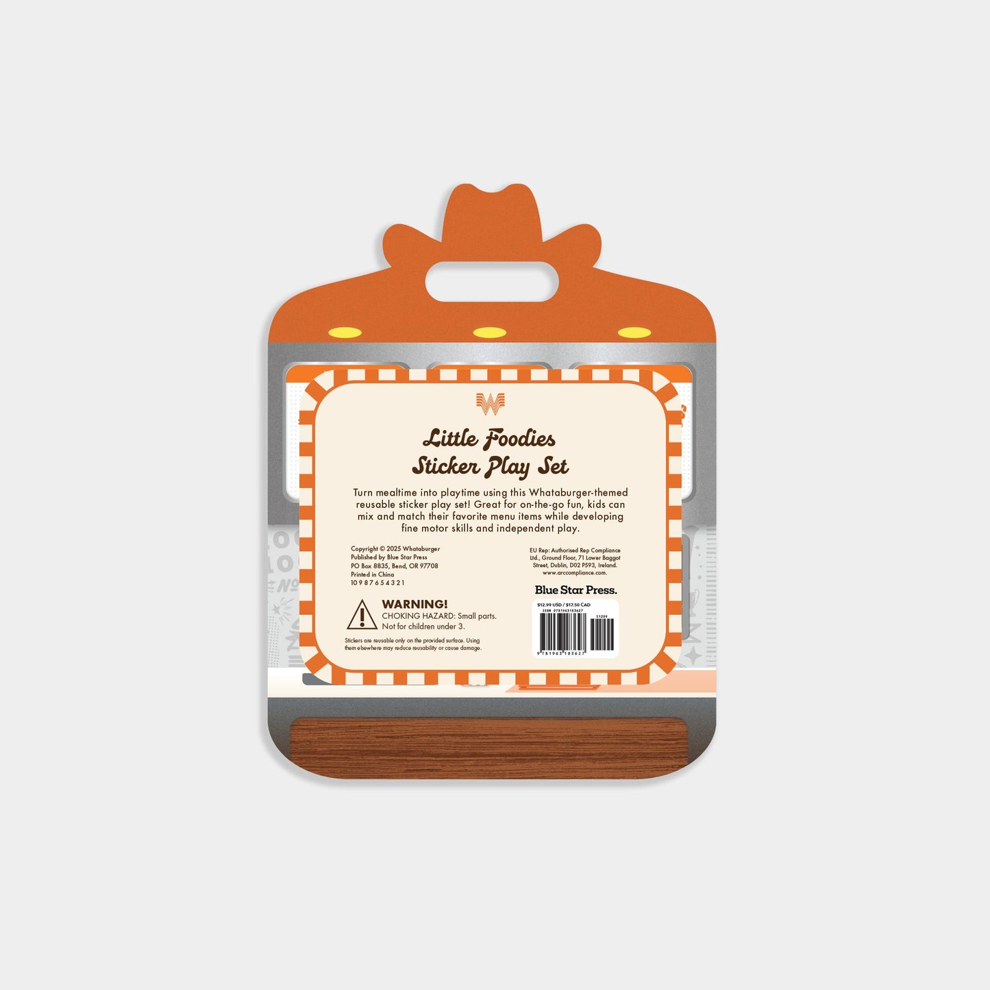 Little Foodies Reusable Sticker Play Set