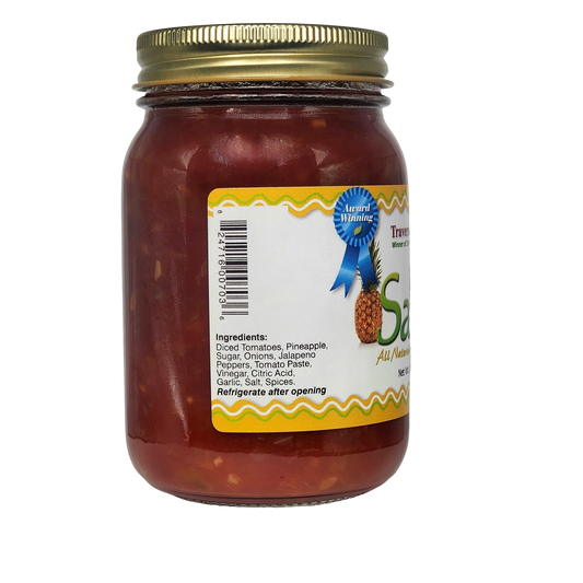 Pineapple Salsa - Medium, 16 oz
