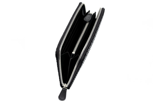 Zipped Coin Purse (Large) - Diamond Frame