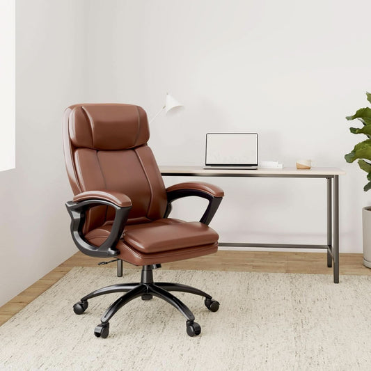 Fairbanks Big And Tall High Back Cognac Office Chair
