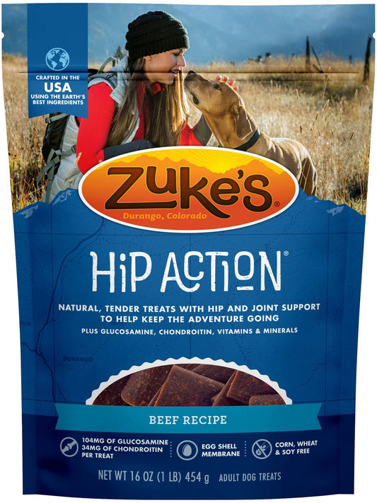 Zuke'S Zukes Hip Action Hip Joint Natural Dog Treats Crafted In The Usa 16