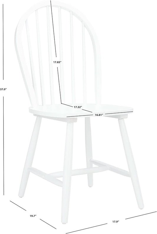 Dining Chairs 18 Inch Spindle Back Set Of Two Farmhouse