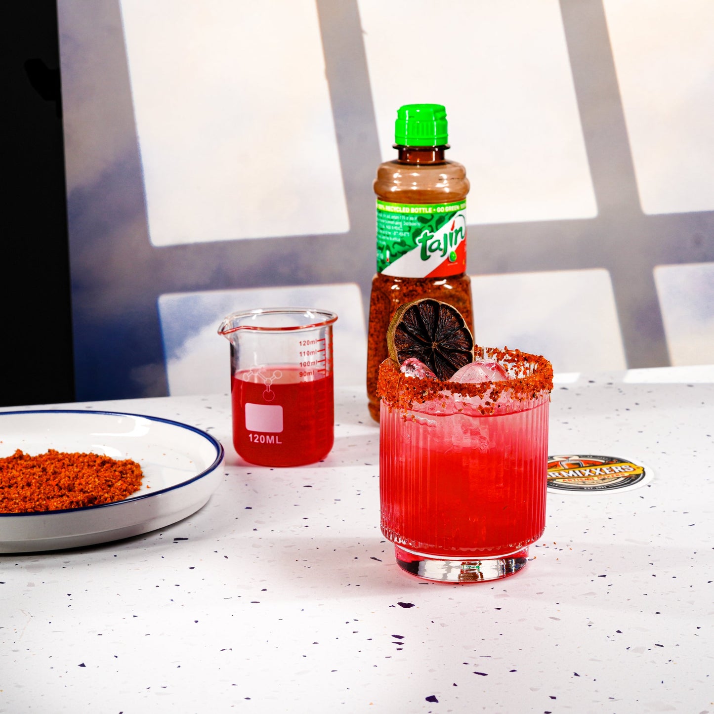 BarMixxers Premium Jalapeño Watermelon Beverage Mixer | All-In-One Craft Syrup | Real Agave, Natural Citrus & Earthy Heat | 750 ML
