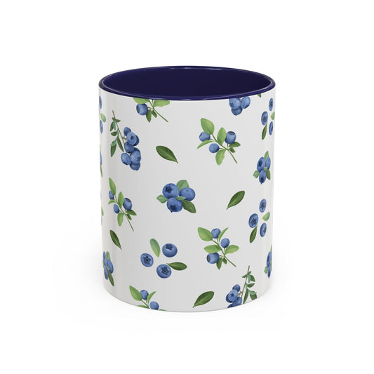 Blueberry Berry Cozy Cottage Style Coffee Mug