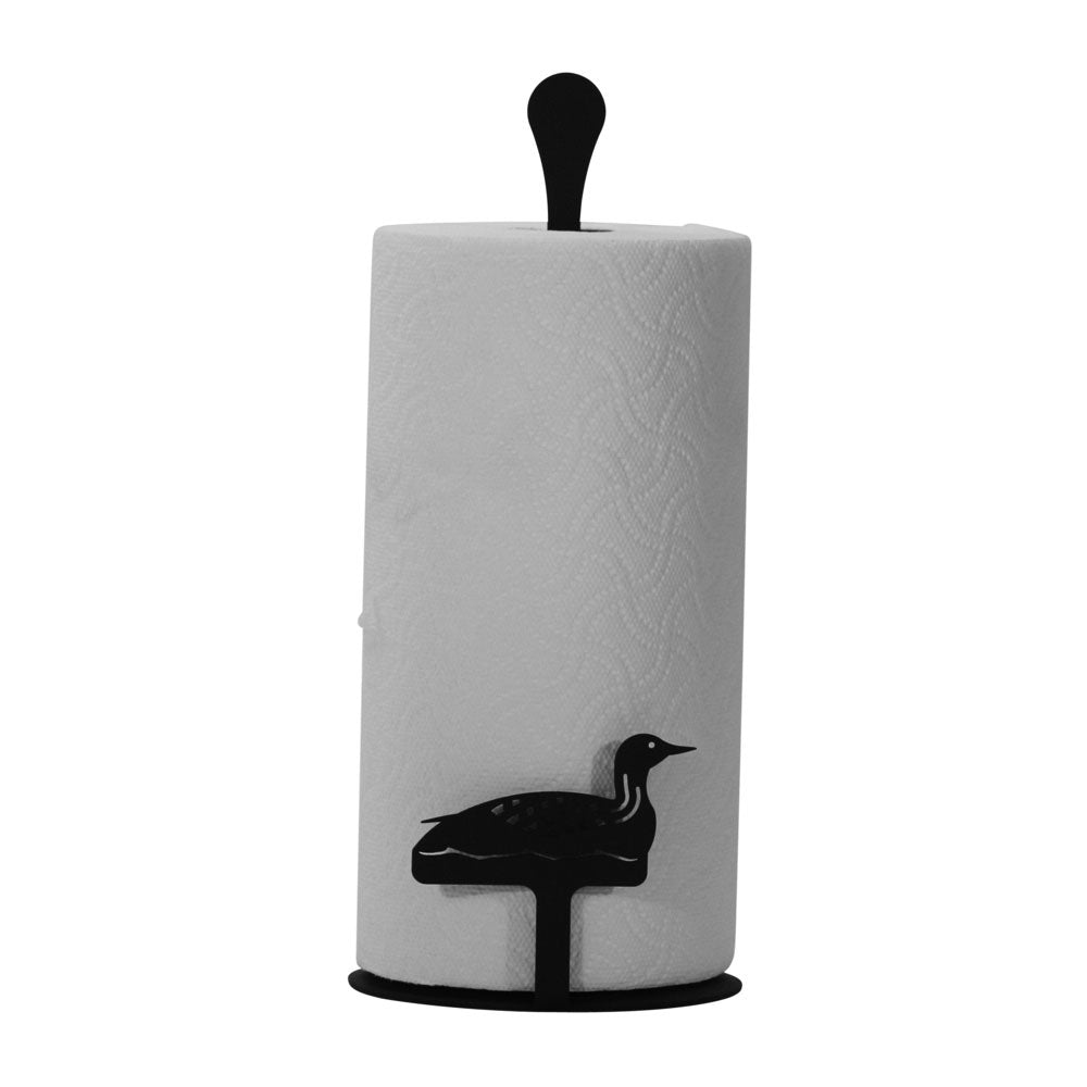 Rustic Countertop Loon Paper Towel Holder