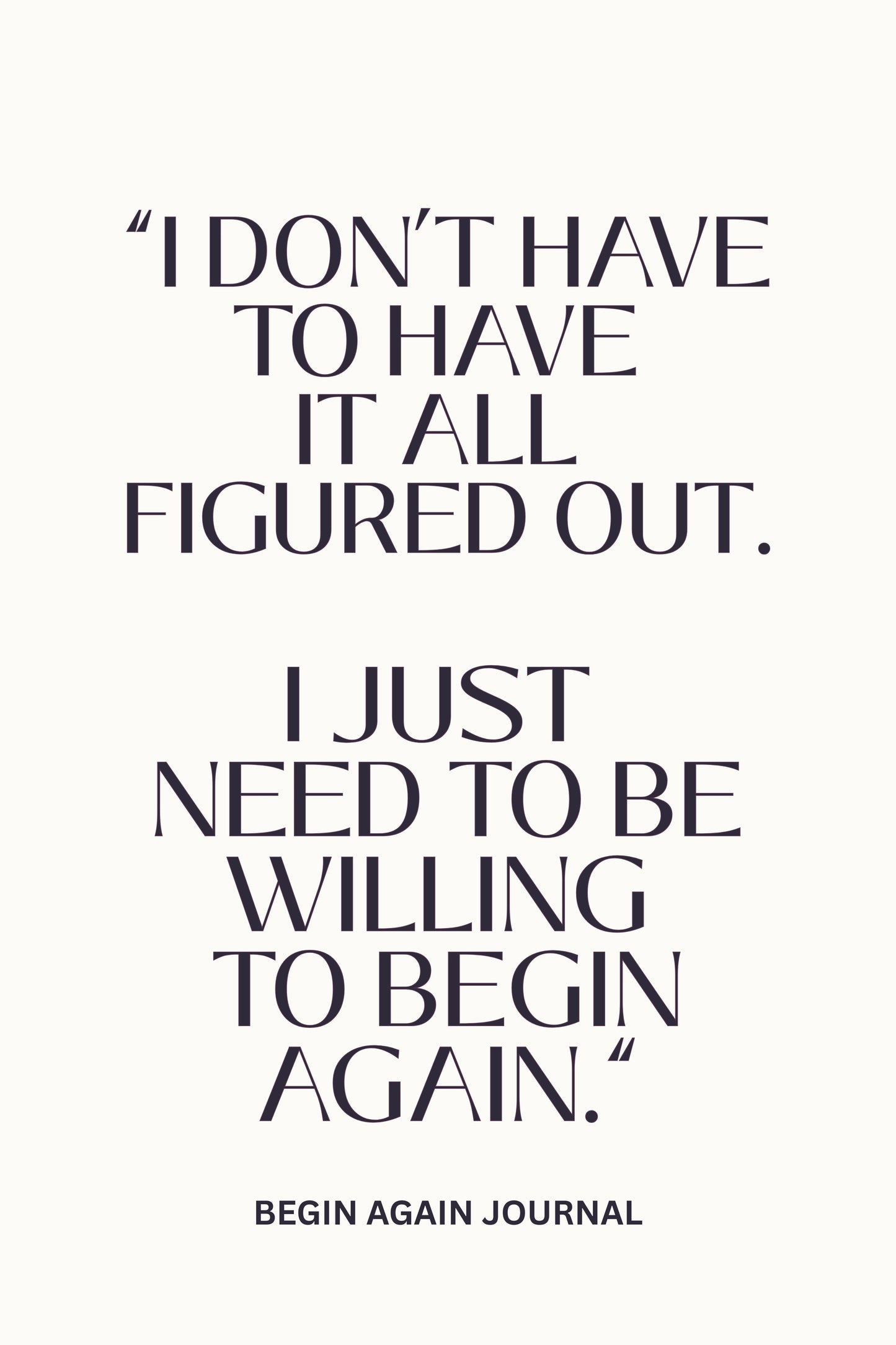 BEGIN AGAIN - Guided Prompts for Healing (DIGITAL DOWNLOAD)