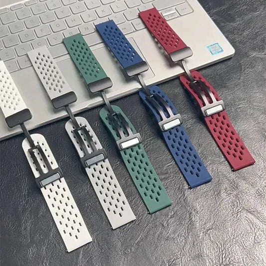 COROS Silicone Magnetic Watch Band For Smartwatch Replacement Strap