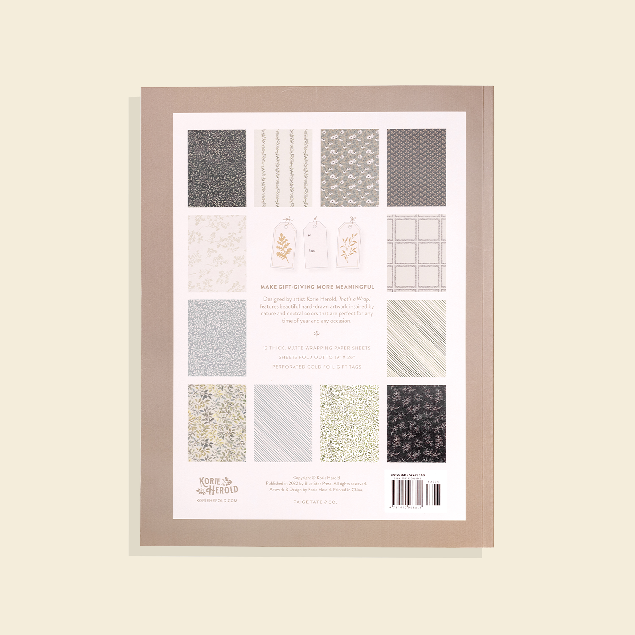 That's A Wrap! : 12 Gift Wrapping Sheets for Any Occasion