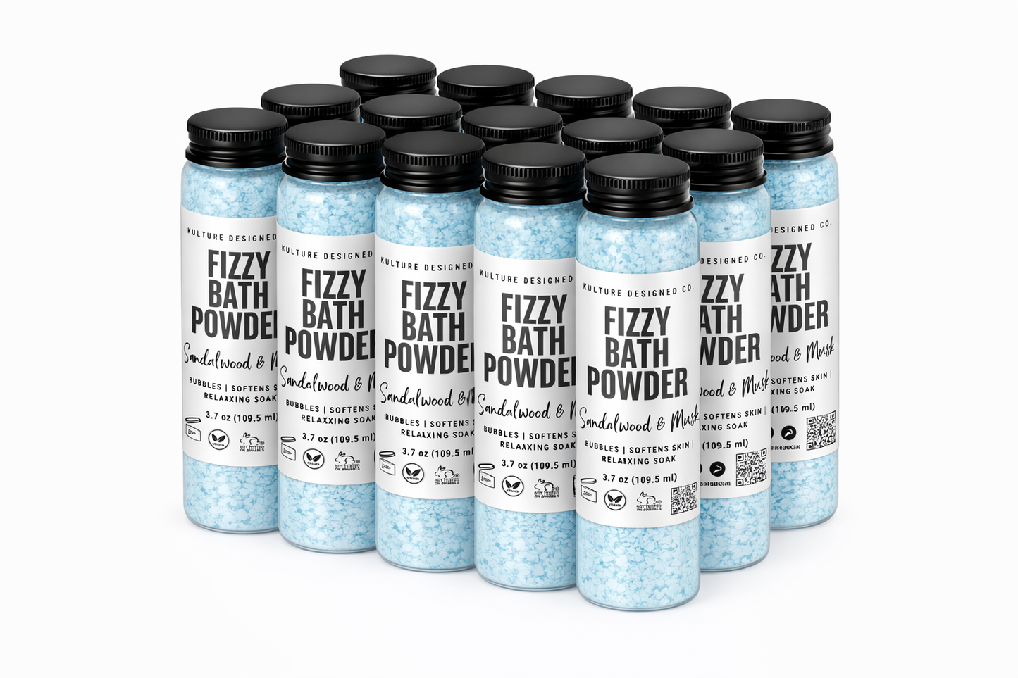 SANDALWOOD AND MUSK | FIZZY BATH POWDER