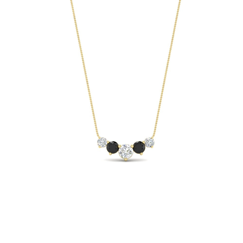 0.75 Carat Graduating Round Diamond Pendant