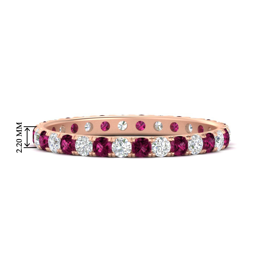 0.75 Ct. Round Eternity Wedding Band