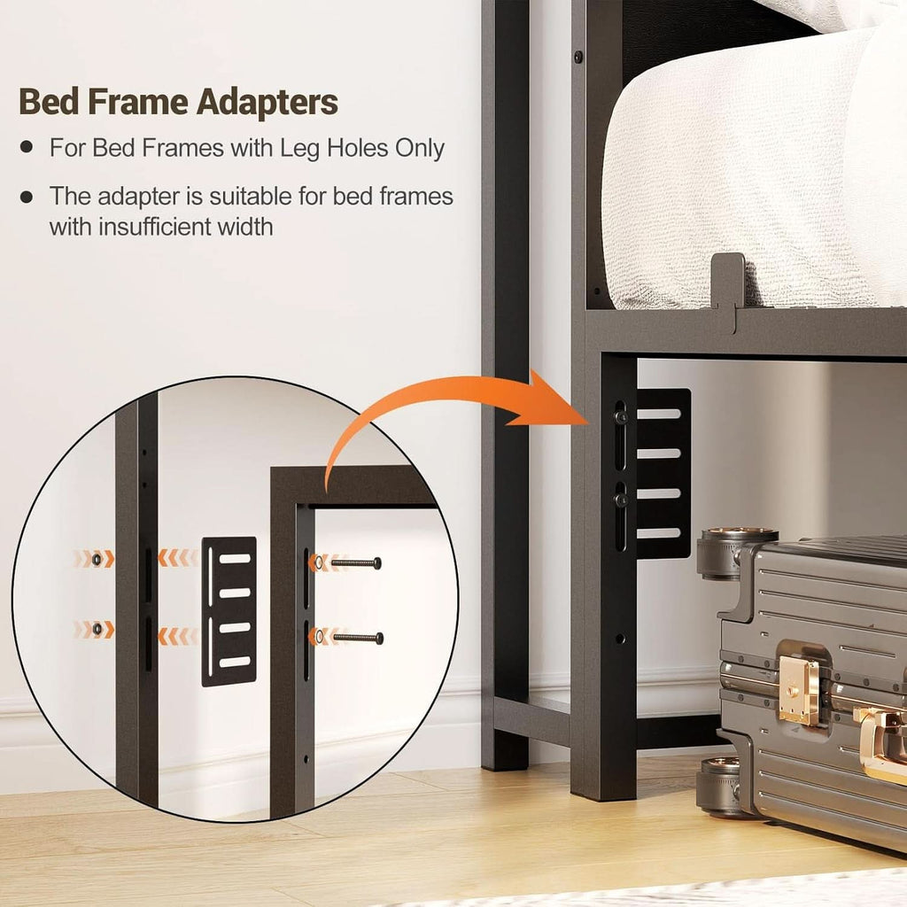 Queen Size Headboard with USB Ports and LED Light