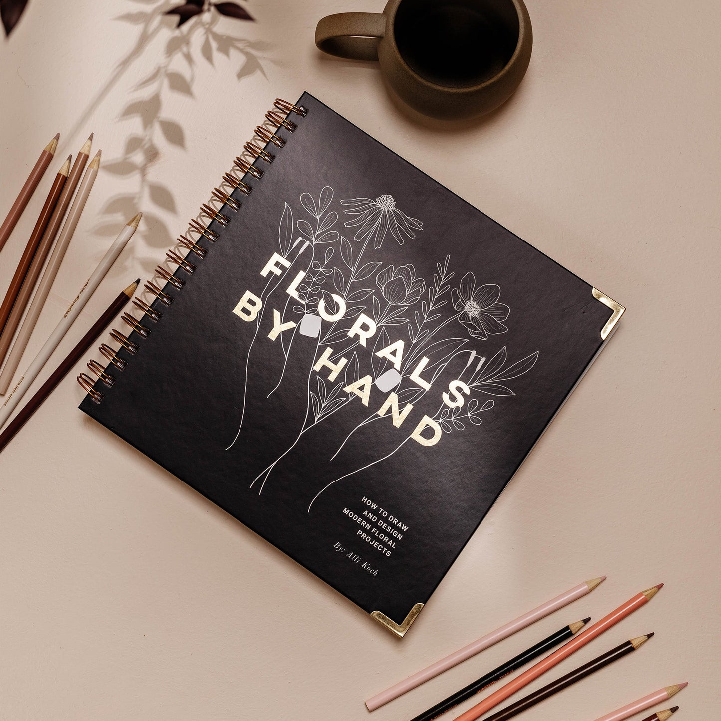 Florals By Hand (Spiral Bound)