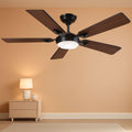 52 Inch Ceiling Fan Lights Remote Control Indoor Outdoor
