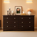 Dark Brown SolidWood Dresser Featuring Ample Storage