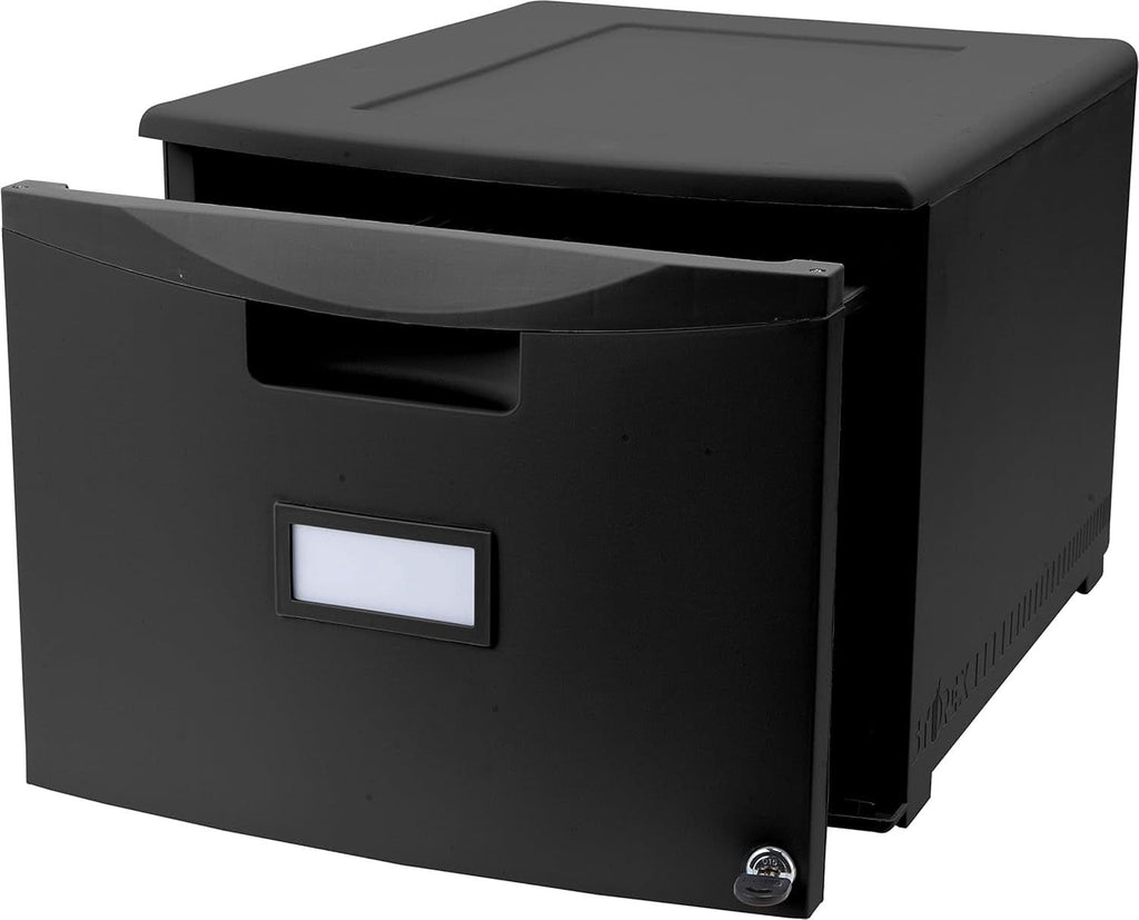Plastic One Drawer File Cabinet Locking For Home Office