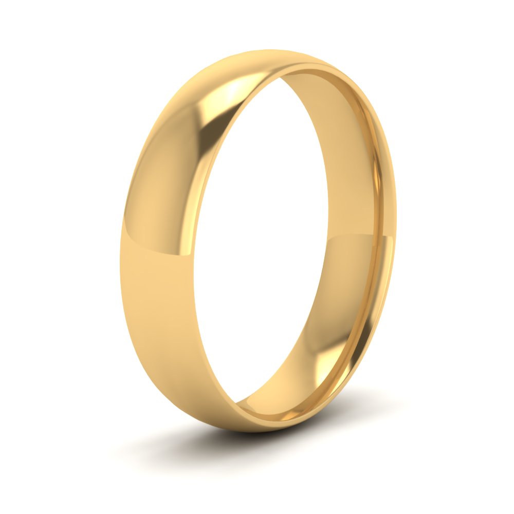 5 mm Wedding Band Classic Comfort Fit