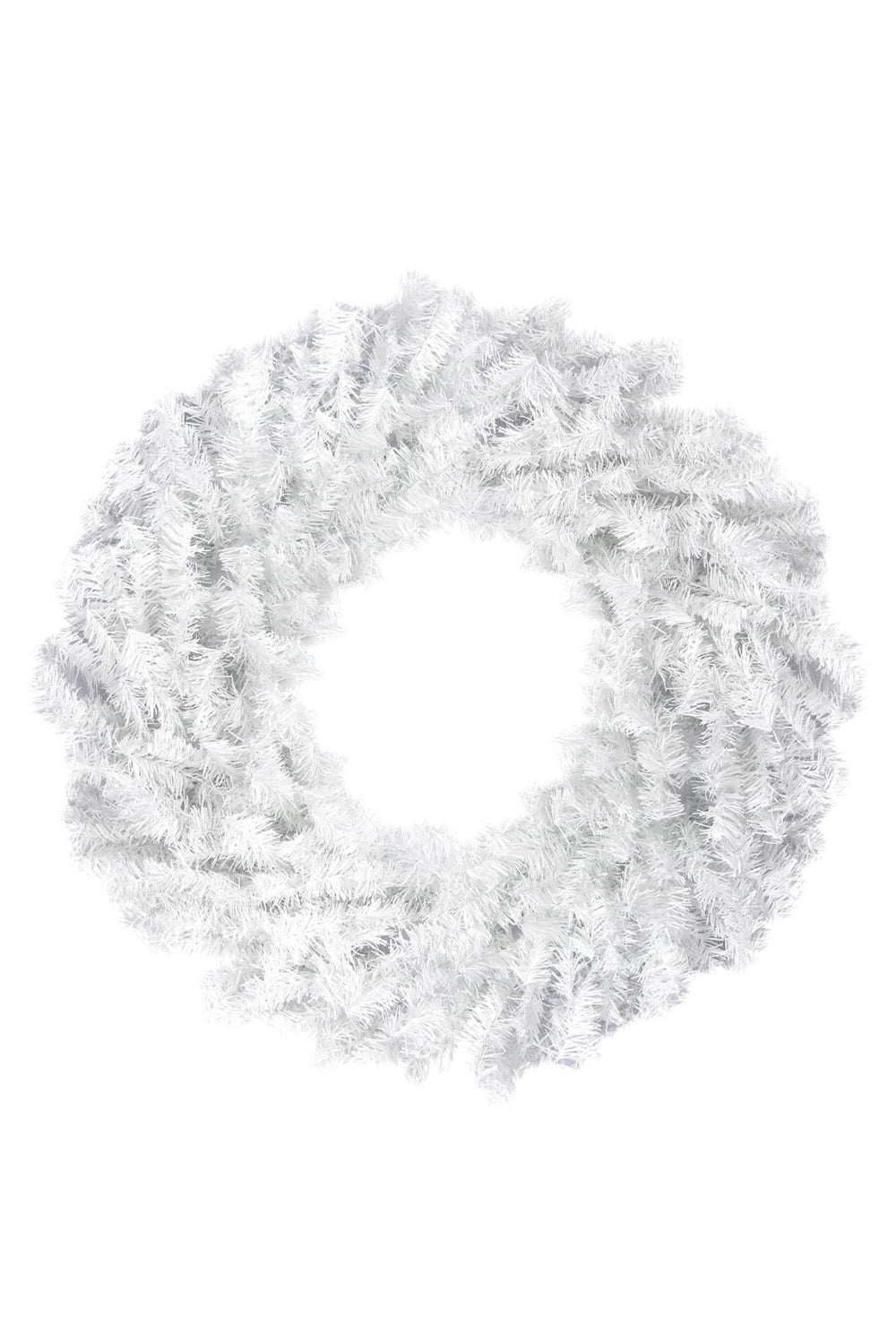 White Canadian Pine Wreath