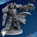 Exterminator Lord 2 by Ghamak 28/32mm Scale Miniature, 42mm tall