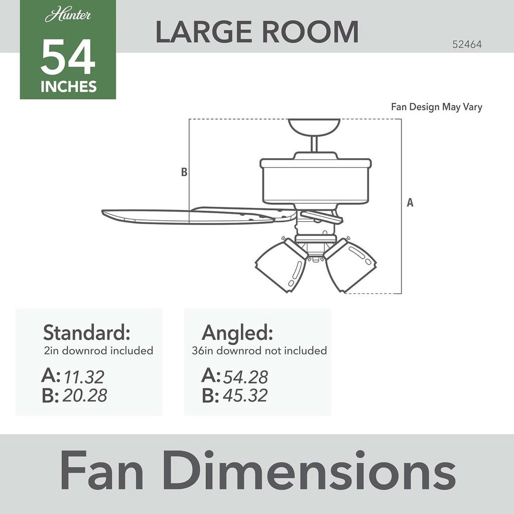 Promenade 54 Inch Indoor Ceiling Fan LED Lights Bronze Finish DC Motor Remote