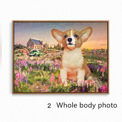 Personalized pet portraits