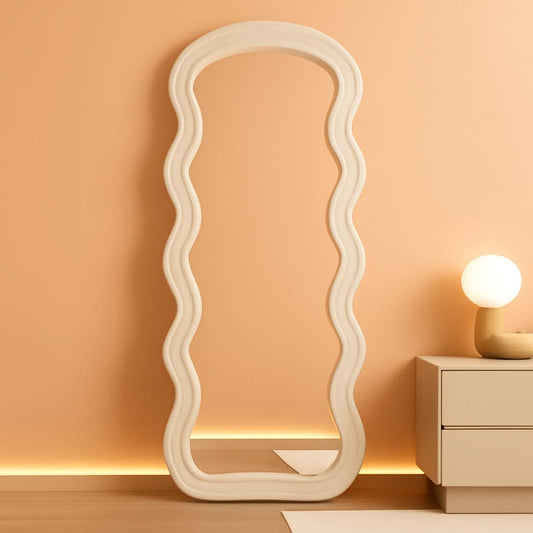 71 Inch Full Length Freestanding Floor Mirror White