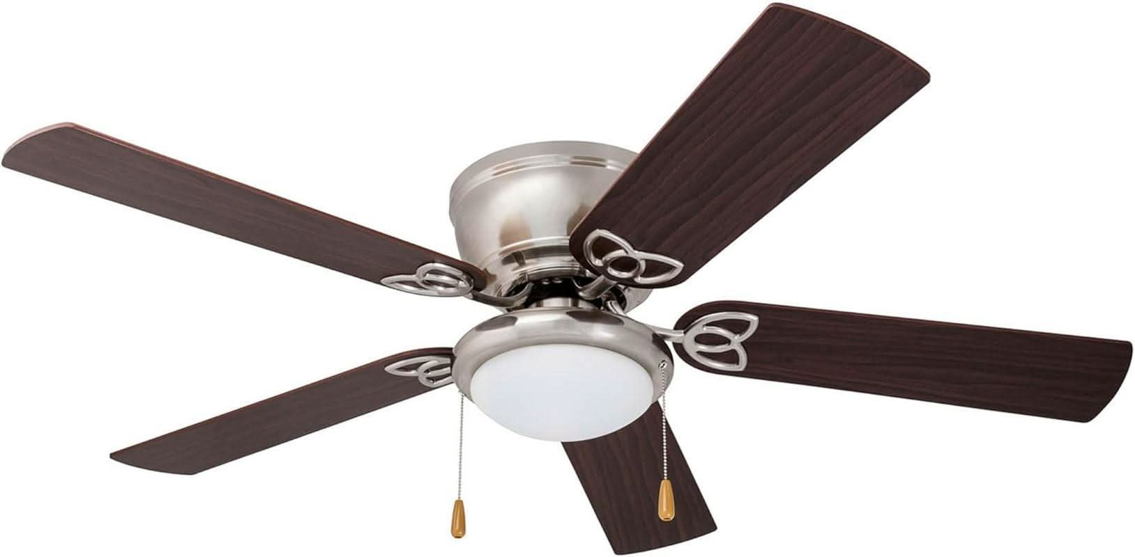 52 Inch Energy Efficient Ceiling Fan LED Lighting Remote