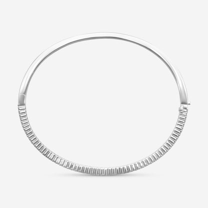Mémoire - Double Row Paramount Bangle 18K White Gold Bracelet CGPR124-18KW