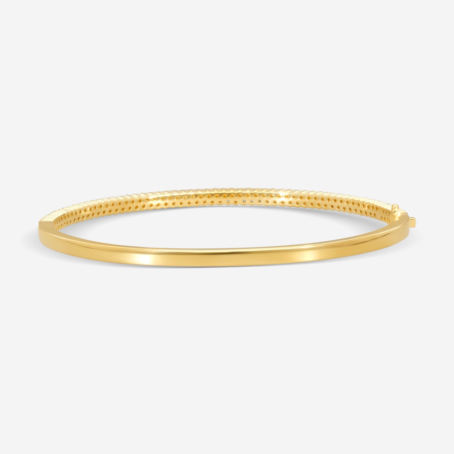 Mémoire - Double Row Paramount Bangle 18K Yellow Gold Bracelet CGPR124-18KY