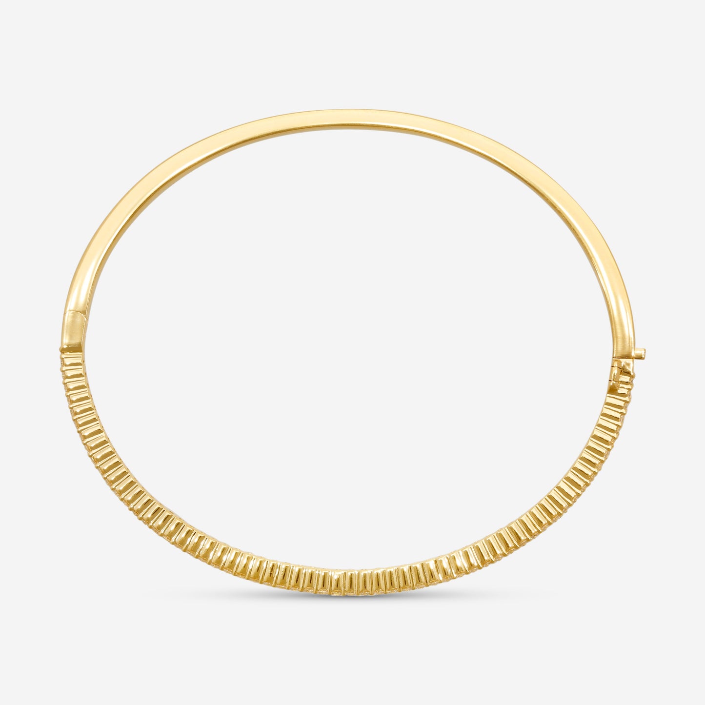 Mémoire - Double Row Paramount Bangle 18K Yellow Gold Bracelet CGPR124-18KY