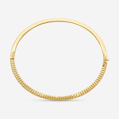 Mémoire - Double Row Paramount Bangle 18K Yellow Gold Bracelet CGPR124-18KY