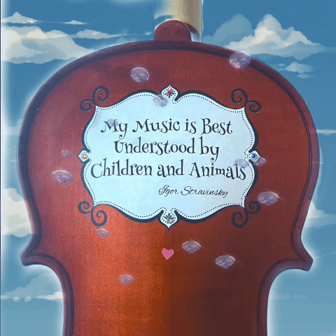 Rozanna's Panda Bear Violin Outfit