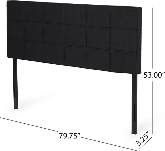 King Size Upholstered Headboard with Adjustable Modern Design