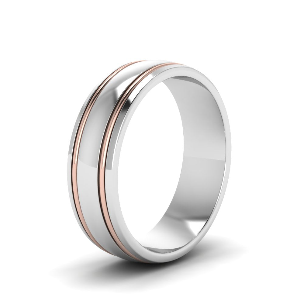 Two Tone Gold Ring