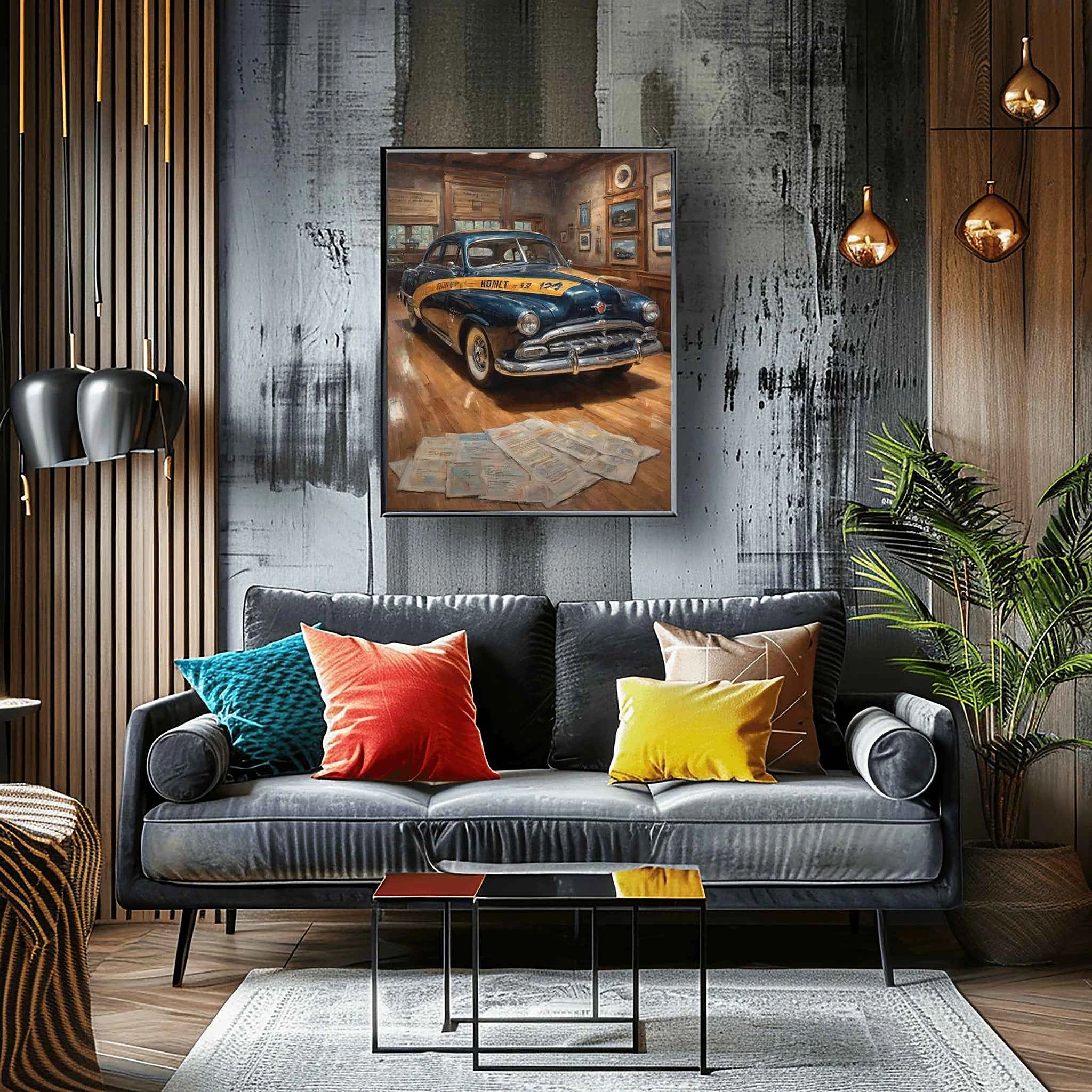 1953 Step-Down "Championship Heritage" Art Print | Classic Racing Gallery