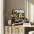 1954 Drophead "Classic Stopover" Print | Vintage Village Wall Art