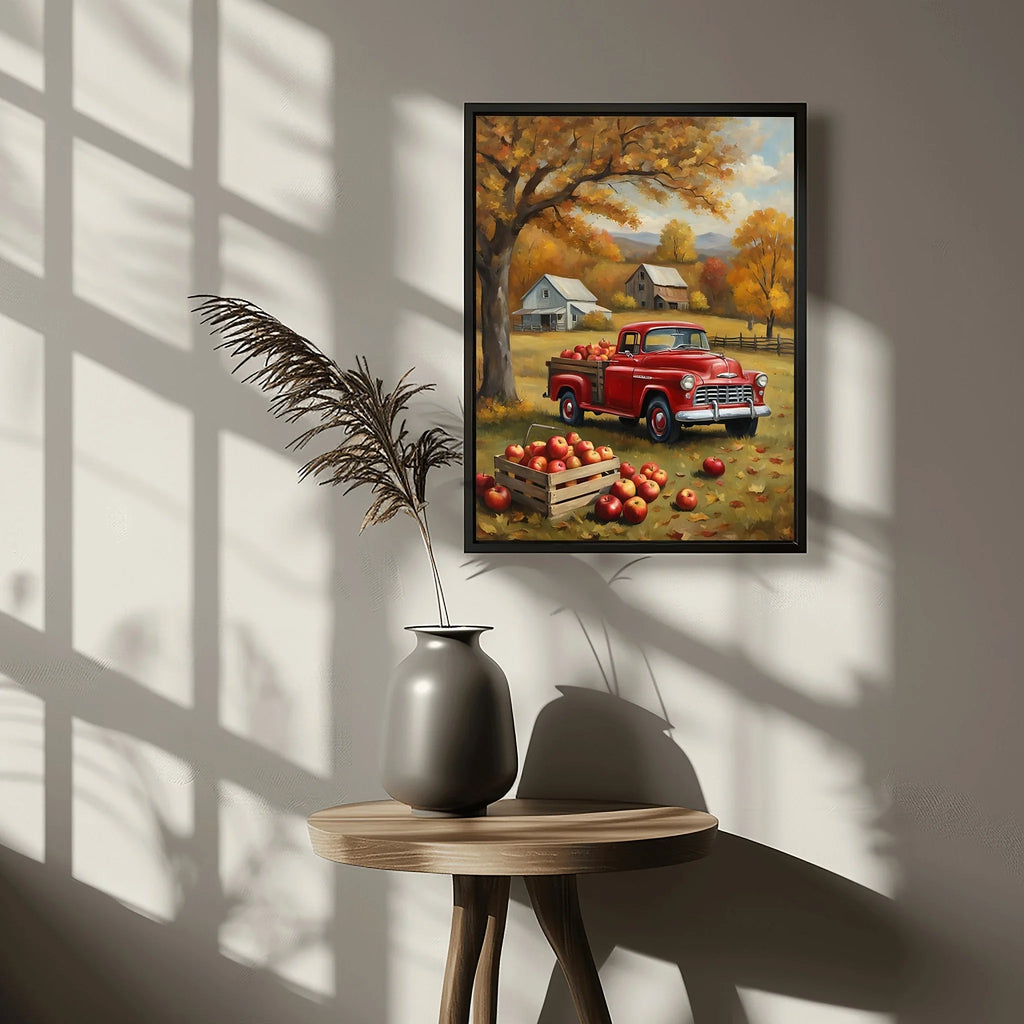 1955 Cameo Carrier Luxury Garden Estate Wall Art | Mid-Century Manor Decor