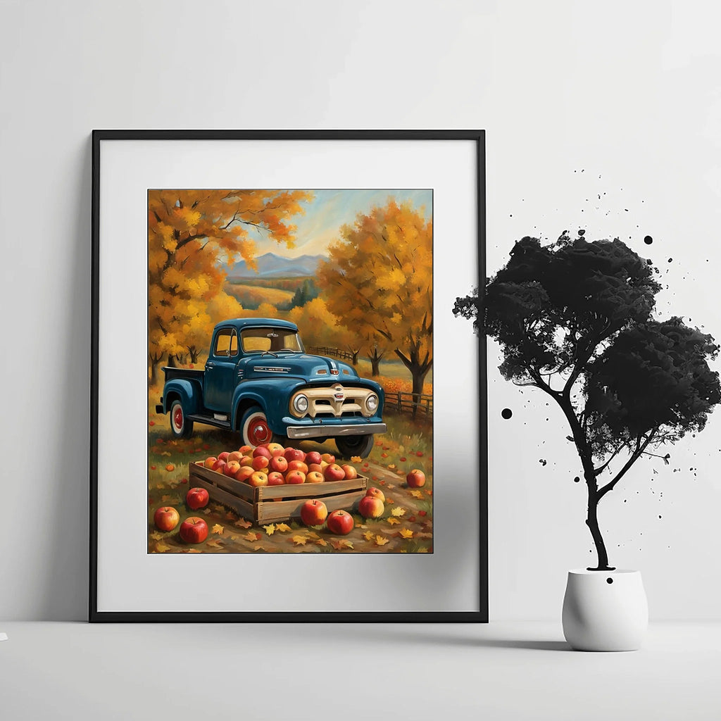 1956 Effie Classic Pickup - Harvest Edition | Poster Canvas