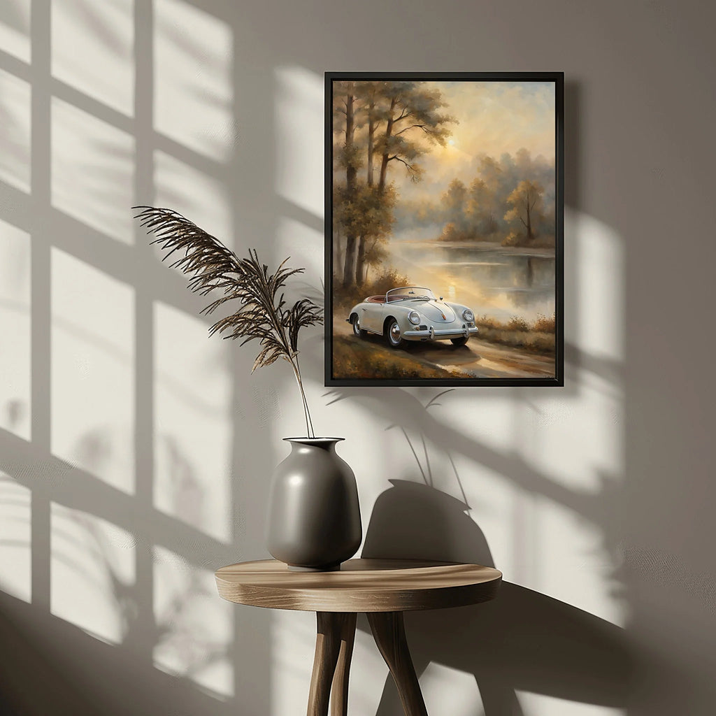 1956 German Speedster Icon - Lakeside Edition | Poster Canvas