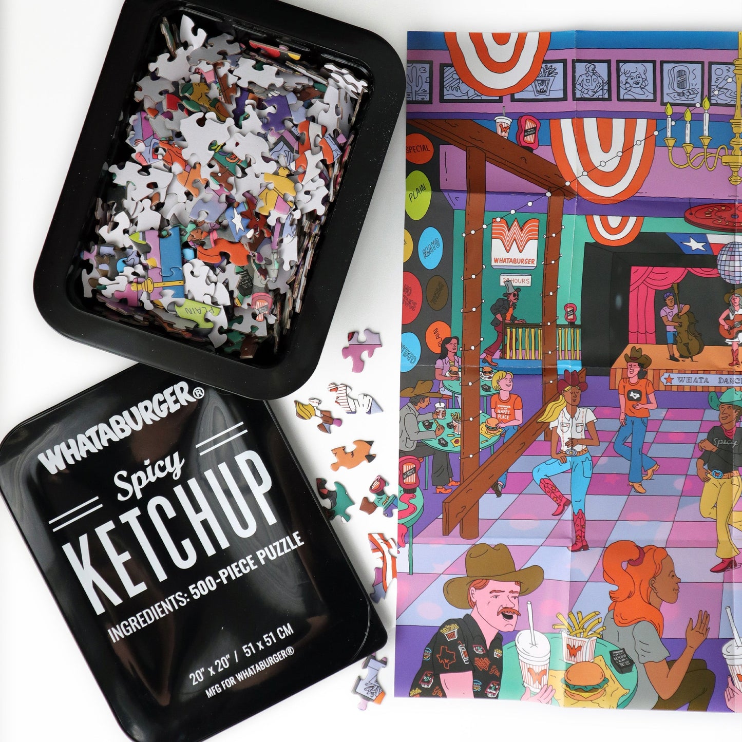 Whataburger Spicy Ketchup Puzzle