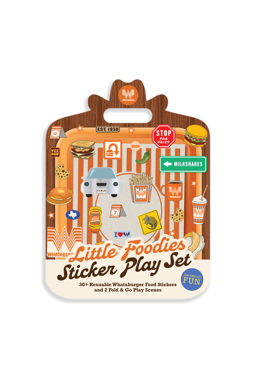 Little Foodies Reusable Sticker Play Set
