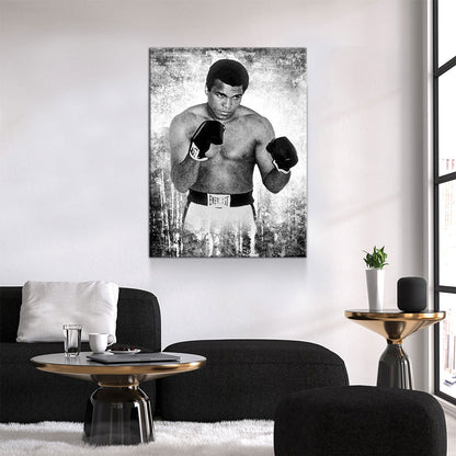 ALI The Louisville LIP Canvas Wall Art, Muhammad Ali Motivational Decor