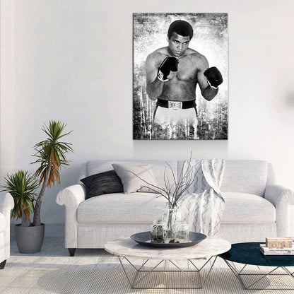 ALI The Louisville LIP Canvas Wall Art, Muhammad Ali Motivational Decor