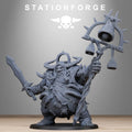 Corrupted Lord of the Filth by Station Forge 28/32mm Scale Miniature, 73mm tall, Great Unclean One Proxy