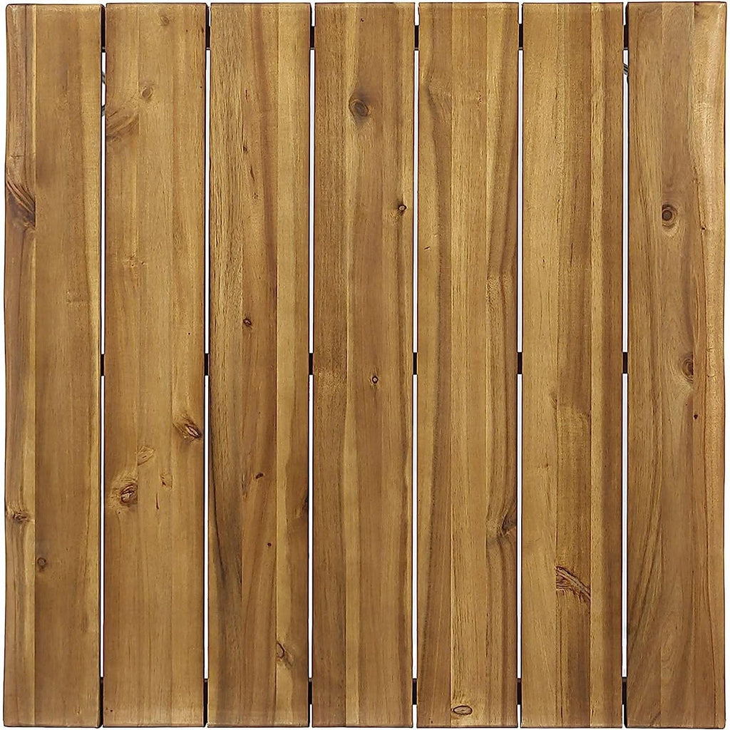 Industrial Acacia Wood Dining Table 150 to 200 cm Rustic
