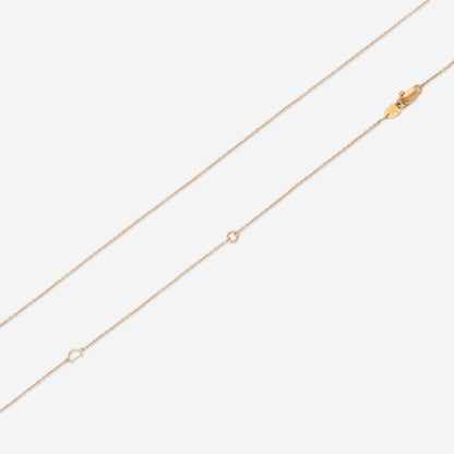 Damiani 18K Rose Gold Diamond Necklace 20068522