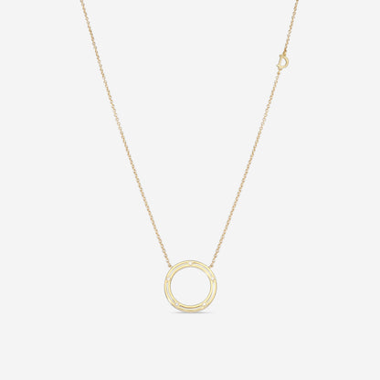 Damiani 18K Yellow Gold Diamond Rope Necklace 20087269