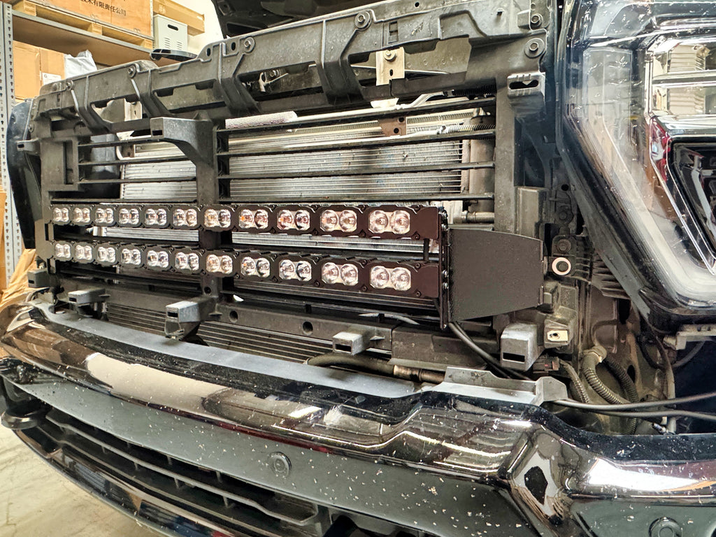 2020+ Chevrolet Silverado 2500/3500HD Dual 40s Light Bars - PRO