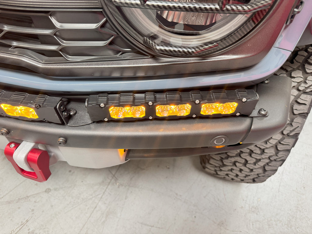 2022+ Ford Bronco Raptor Light Bar Extensions