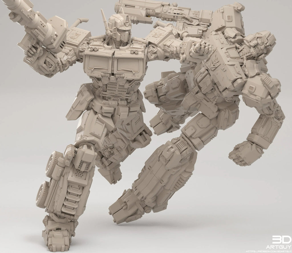 Optimus Prime by 3DArtGuy 28/32mm scale, 50mm or 100mm, Miniature War Gaming Figure, Transformer